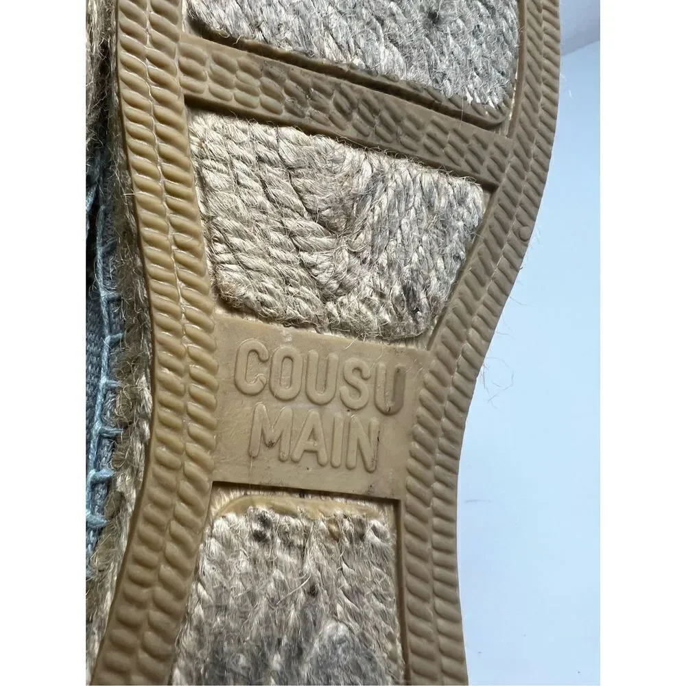 Couso Main Egon Slip-On Espadrilles Size 41 EU/ 10 US